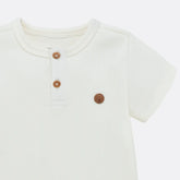 Camiseta Con Botones Bebe